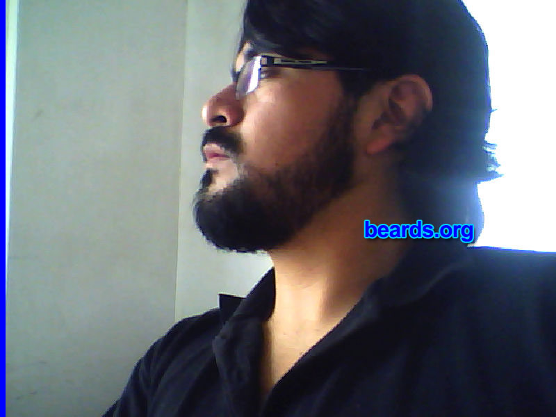Carlos
Bearded since: age seventeen. I am a dedicated, permanent beard grower.

Comments:
Why did I grow my beard? Because I feel comfortable and I have rarely shaved And and those times that I shaved, I did not like.

How do I feel about my beard? I feel well, pleased. 
Keywords: full_beard