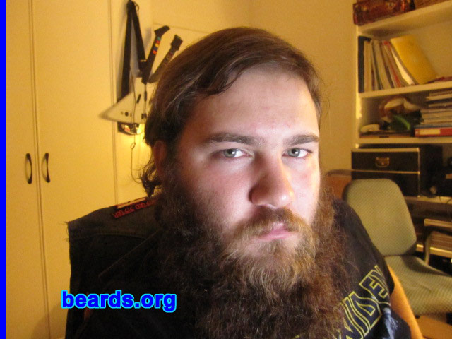 John B.
Bearded since: 2011. I am a dedicated, permanent beard grower.

Comments:
I wanted to grow my beard as a personal challenge.

How do I feel about my beard? I always liked it, but this time I left it to grow.
Keywords: full_beard