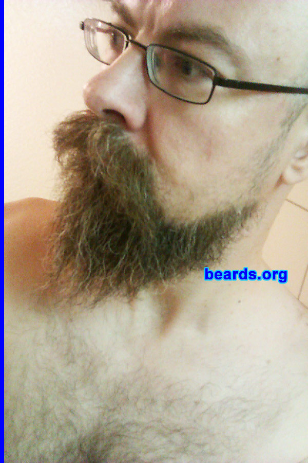 Jukka S.
Bearded since: 2004. I am a dedicated, permanent beard grower.

Comments:
Why did I grow my beard? Guess I wanted to look different.

How do I feel about my beard? I adore it. It makes me ME.
Keywords: goatee_mustache extended