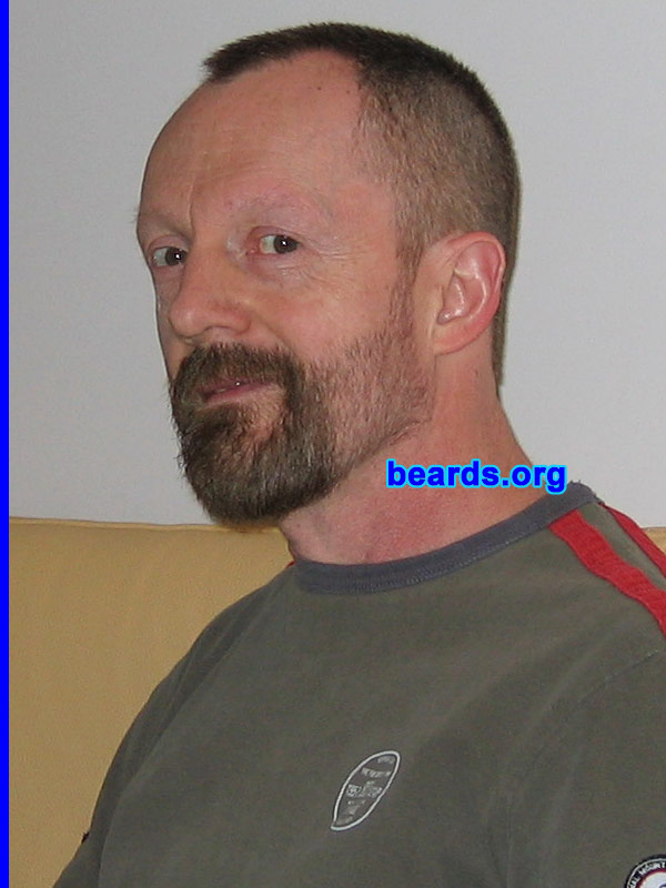 Jean
Bearded since: 1982. I am a dedicated, permanent beard grower.

Comments:
I grew my beard because I always wanted to have a beard.

How do I feel about my beard? It's my beard.  I like it.
Keywords: goatee_mustache