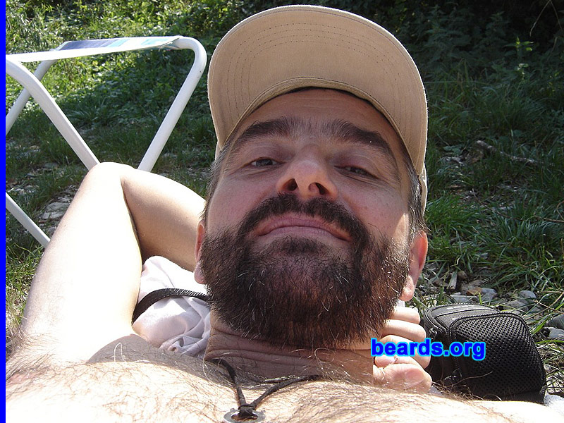 Thierry
Bearded since: 1993. I am a dedicated, permanent beard grower.

Comments:
I'm full bearded since 2006 now.

How do I feel about my beard? I'm loving it! 
Keywords: full_beard