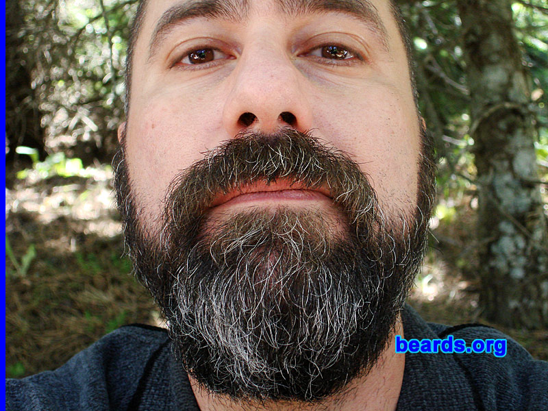 Chris
Bearded since: 2010.  I am a dedicated, permanent beard grower.

Comments:
I grew my beard because, when I first saw your site, I wanted something to show and make me different. I was and am fed up with all those men who shave every hair on their body! Men are men and a beard is what makes the difference!!

How do I feel about my beard?  I love my beard and so does my girl.That's all that matters!
I haven't groomed my beard yet. Still waiting for it to grow and I will share more photos!!
Keywords: full_beard