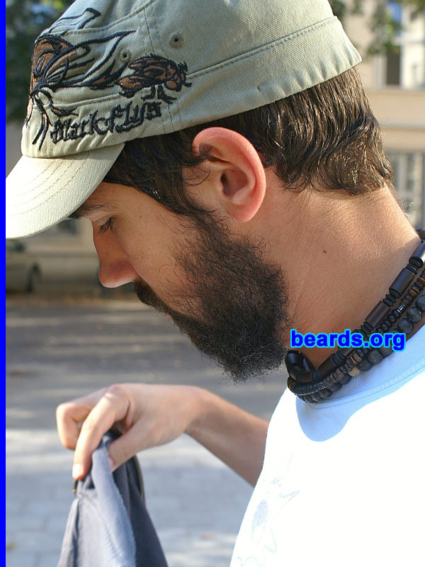 Adam S.
Bearded since: 2009 (three months so far).  I am an occasional or seasonal beard grower.

Comments:
I  grew my beard because I wanted to try it.

How do I feel about my beard? I love my beard, but my parents don't love it. :D
Keywords: full_beard