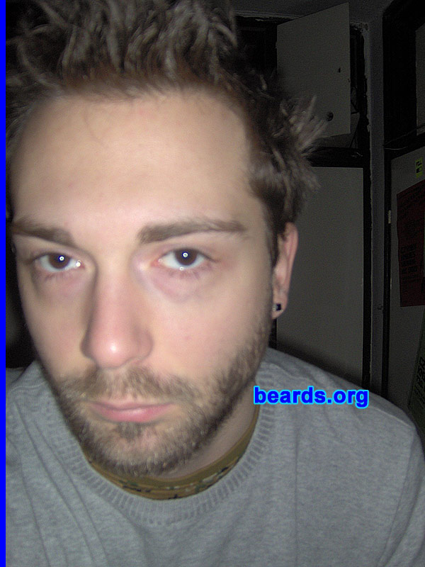 Janos V.
Bearded since: 2004.  I am a dedicated, permanent beard grower.

Comments:
I grew my beard because it's a lifestyle.

How do I feel about my beard?  It completes my face.
Keywords: stubble full_beard