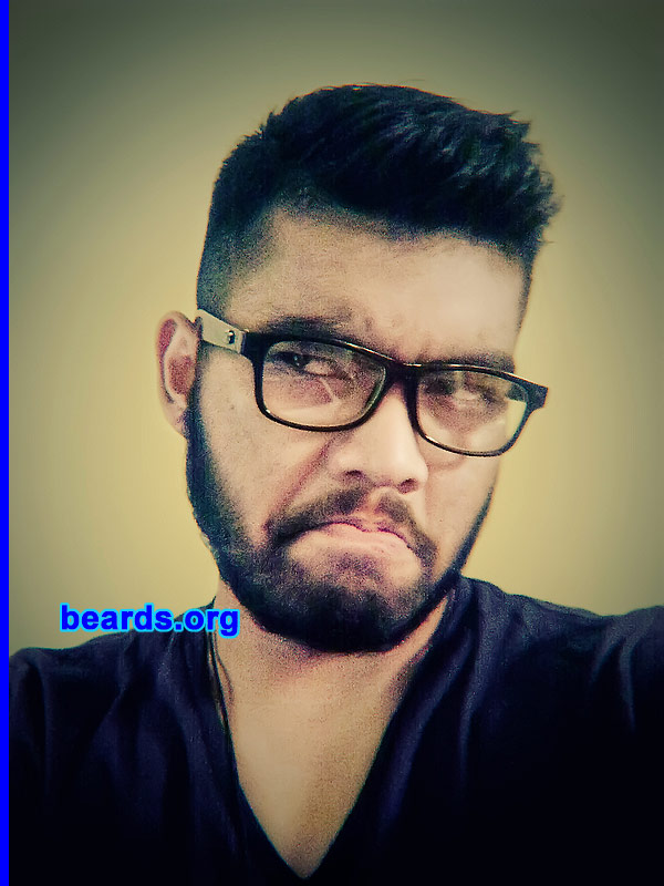 Firman D.
Bearded since: 2011. I am a dedicated, permanent beard grower.

Comments:
I grew my beard because it makes me look more masculine.

How do I feel about my beard? I love my beard.  Finally I can grow it for three months and I'll keep on growing.
Keywords: full_beard