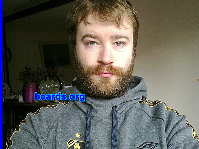 Glenn M.
Bearded since: 2010. I am an experimental beard grower.

Comments:
Why did I grow my beard? I wanted to break form the norm. I'm a cowboy deep down. A bearded guy isn't seen every day around these parts, let's face it -- heeh... (pun intended).

How do I feel about my beard? I think it looks wholesome... It's what nature really intended anyway. It's never itchy due to lookin' after it by washin' & combin' most days. I call him "Junior". My girlfriend loves grabbin' him, too. People on the street are pretty much fascinated by it as they walk by. Enough said, really... =) 
Keywords: full_beard
