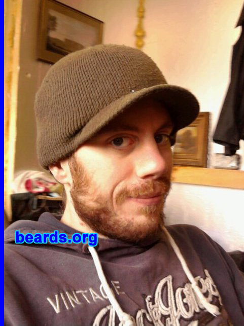 Matthew L.
Bearded since: 2011. I am an experimental beard grower.

Comments:
I grew my beard just to see how it would look.

How do I feel about my beard?  I don't have confidence in it. But I'm still growing it just to see how it looks when it's long.
Keywords: full_beard