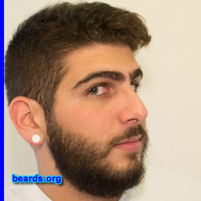 Dror
Bearded since: 2013. I am an experimental beard grower.

Comments:
Why did I grow my beard? I want to know how it is to be a bearded man.

How do I feel about my beard? It feels amazing and I bet it will get a lot better!
Keywords: full_beard