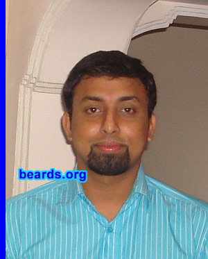 Arun N.
Bearded since: 2010 (one month).  I am an occasional or seasonal beard grower.

Comments:
I grew my beard just for fun.

How do I feel about my beard? Great, thank God.
Keywords: goatee_only