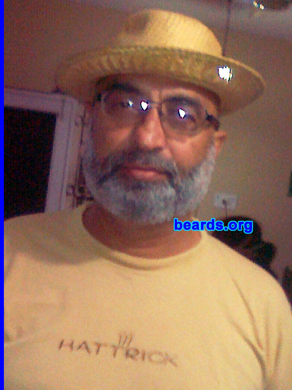 Ajeet K.
Bearded since: 2011. I am a dedicated, permanent beard grower.

Comments:
I grew my beard because I just enjoy sporting it.

How do I feel about my beard?  I love it and cannot think to shave it off.
Keywords: full_beard