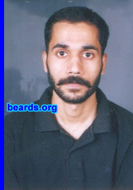 Ajay Verma
Bearded since: 2003. I am a dedicated, permanent beard grower.

Comments:
I grew my beard because, no matter what I say, the bottom line is that I feel more comfortable with beard than without it. I feel great when it grows thick. 
Keywords: full_beard