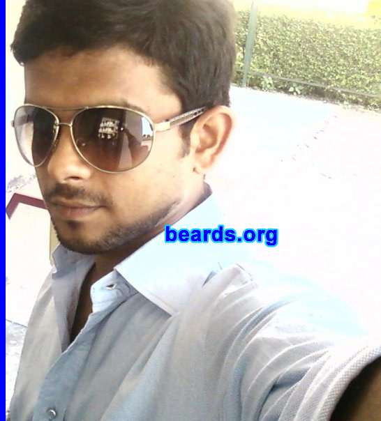 Chitrarth G.
Bearded since: 2008.  I am an experimental beard grower.
Keywords: goatee_mustache