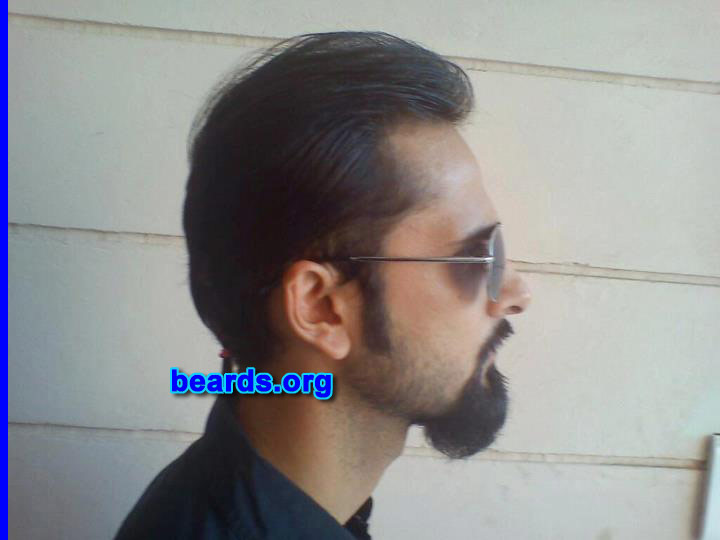Deepak M.
Bearded since: 2009. I am an experimental beard grower.

Comments:
Why did I grow my beard? Because of creative aspect.

How do I feel about my beard? I respect my beard.
Keywords: goatee_mustache