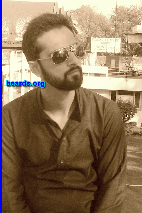 Deepak M.
Bearded since: 2009. I am an experimental beard grower.

Comments:
Why did I grow my beard? Because of creative aspect.

How do I feel about my beard? I respect my beard.
Keywords: full_beard