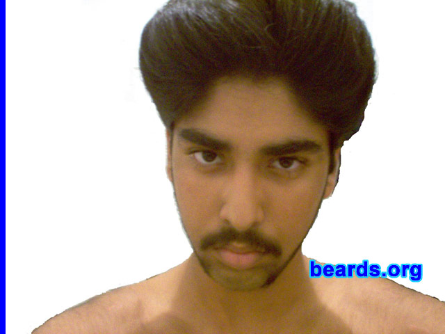 Jayesh
Bearded since: 2005.  I am an experimental beard grower.

Comments:
I grew my beard because I wanted to look older.

How do I feel about my beard?  It represents me, very unique.
Keywords: mutton_chops