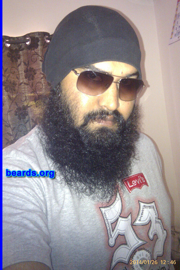 Javed S.
Bearded since: 2011. I am a dedicated, permanent beard grower.

Comments:
Why did I grow a beard?  I love to grow my beard.

How do I feel about my beard?  Feels good, manly.
Keywords: full_beard