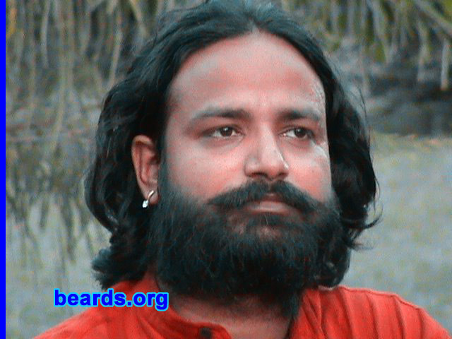 Laxman S.
Bearded since: 1997.  I am an occasional or seasonal beard grower.

Comments:
I like a beard because I think I look more serious and sober in a beard. Even women also find "machoness" in a bearded man.

How do I feel about my beard?  It's a fine beard.  But I want to experiment with my beard.
Keywords: full_beard