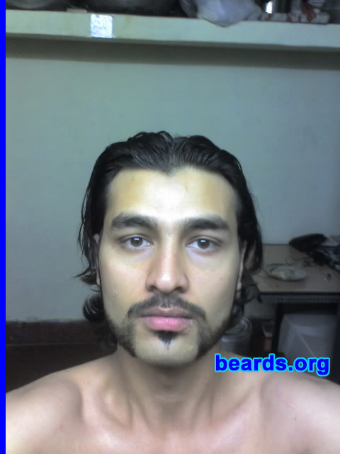 Mohammed Yaseen
Bearded since: 2001.  I am an experimental beard grower.

Comments:
I grew my beard because...  Hey, I can't stop it from growing.  Come on!

How do I feel about my beard?
[b]B[/b]est 
[b]E[/b]ager 
[b]A[/b]wesome 
[b]R[/b]omantic 
[b]D[/b]aring
is my beard.
Keywords: mutton_chops soul_patch