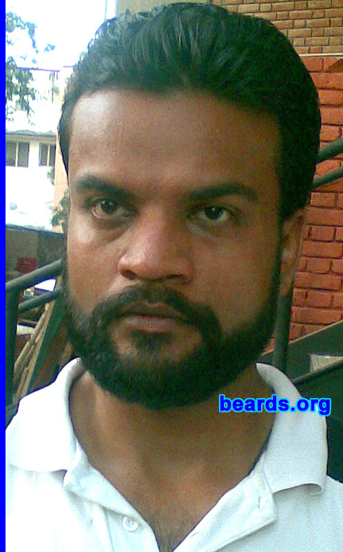 Nitin
Bearded since: 2009.  I am an experimental beard grower.

Comments:
I grew my beard because I am an actor and currently I am preparing for a character which demands this.

How do I feel about my beard? It's great...but still not able to figure out how to make it grow faster. :(
Keywords: full_beard
