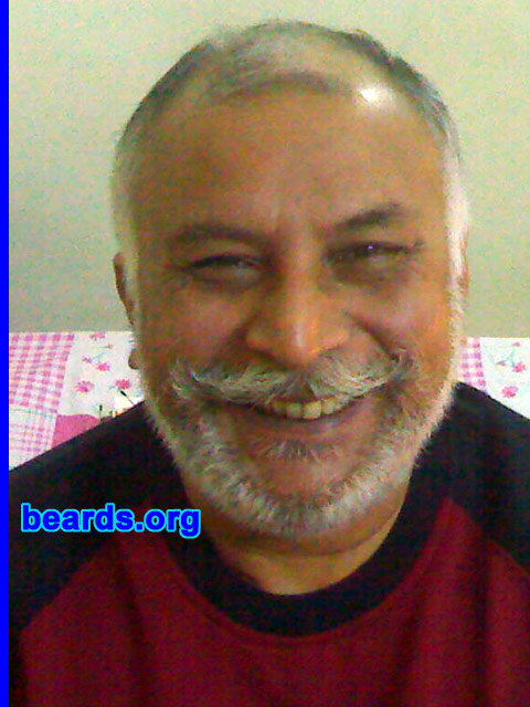 Rajni Kant
Bearded since: 2007.  I am an experimental beard grower.

Comments:
I had fracture of my leg. I could not shave. So I grew my beard.

How do I feel about my beard?  It has been two months and I am quite satisfied.
Keywords: full_beard