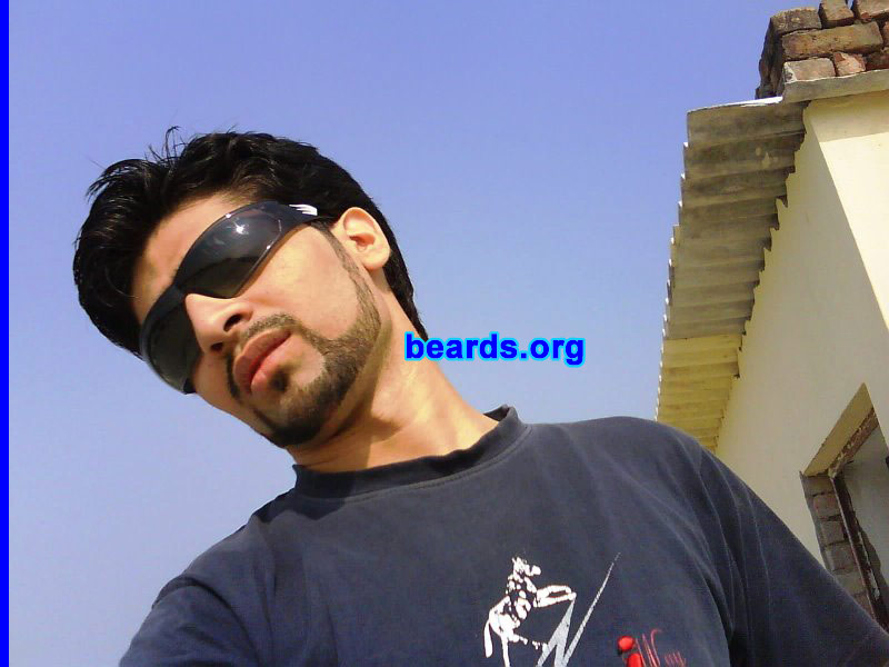 Shubham S.
Bearded since: 2005.  I am an experimental beard grower.

Comments:
I grew my beard because I like different styles in it.

How do I feel about my beard?  I love it.  And I love the compliments I received.
Keywords: full_beard