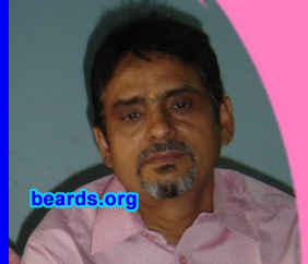 TC Joshi
I am an occasional or seasonal beard grower.

Comments:
I grew my beard to change my look.

How do I feel about my beard?  Comfortable.
Keywords: goatee_mustache