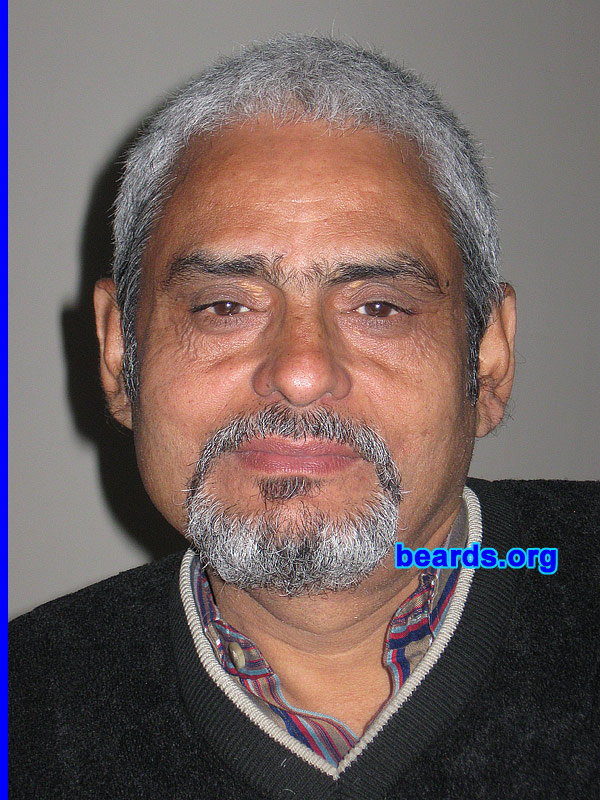 TC Joshi
I am an occasional or seasonal beard grower.

Comments:
I grew my beard to change my look.

How do I feel about my beard? Comfortable. 
Keywords: goatee_mustache