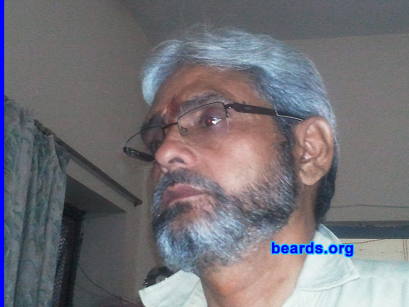 TC Joshi
I am an occasional or seasonal beard grower.

Comments:
I grew my beard to change my look.

How do I feel about my beard? Comfortable. 
Keywords: full_beard