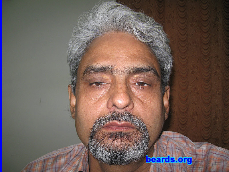 TC Joshi
I am an occasional or seasonal beard grower.

Comments:
I grew my beard to change my look.

How do I feel about my beard? Comfortable. 
Keywords: goatee_mustache