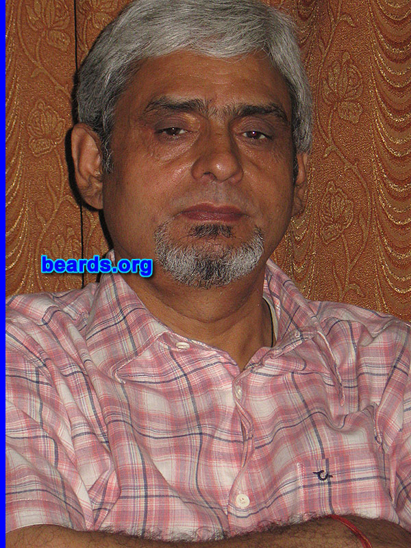 T.C. Joshi
Bearded since: 2012. I am an occasional or seasonal beard grower.

Comments:
Why did I grow my beard? For change.

How do I feel about my beard? I am comfortable. 
Keywords: goatee_only