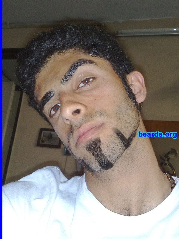 Hadi K.
Bearded since:  2006.

Comments:
I grew my beard because I like it.

How do I feel about my beard?  It's great.
Keywords: goatee_only