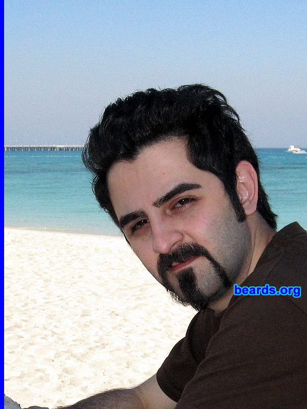 Hussein
Bearded since: 2005. I am a dedicated, permanent beard grower.

Comments:
I grew my beard to be myself.

How do I feel about my beard?  I can't live without it!
Keywords: chin_strip horseshoe