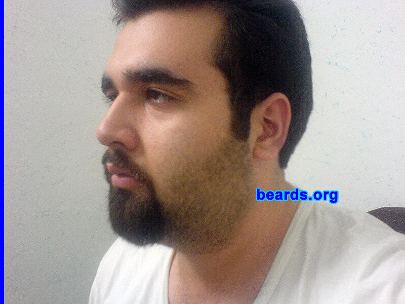 Majid
Bearded since: 2006. I am an occasional or seasonal beard grower.

Comments:
I grew my beard because I think it makes me different from other people in college.

How do I feel about my beard? I like my beard long.
Keywords: goatee_mustache