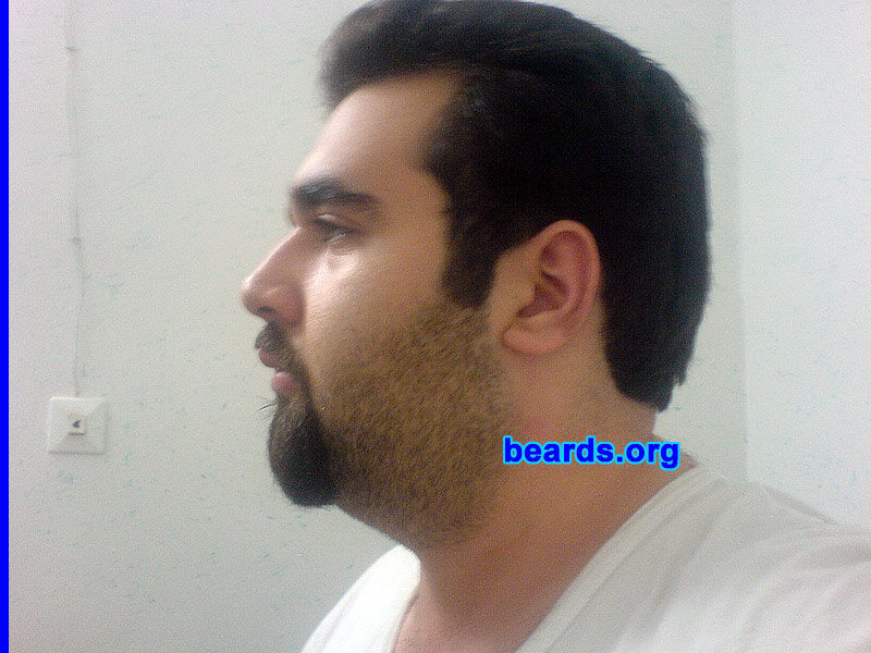 Majid
Bearded since: 2006. I am an occasional or seasonal beard grower.

Comments:
I grew my beard because I think it makes me different from other people in college.

How do I feel about my beard? I like my beard long.
Keywords: goatee_mustache