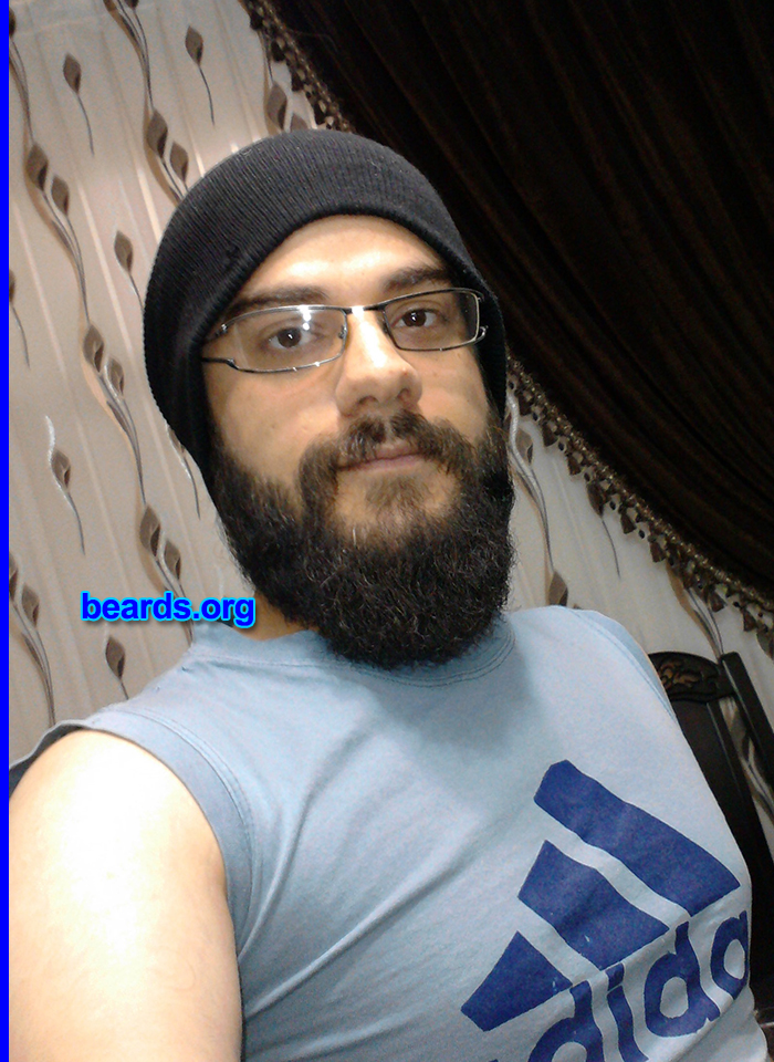 Parviz
I am an experimental beard grower.

Comments:
Why did I grow my beard? I always wanted to have a beard.  And I think I'm more handsome with a beard. Lol.  I think all men can grow a beard because every man is deserving of having a beard.

How do I feel about my beard? Oh well, I think my beard is nice :-) ,  of course a trimmed beard. :-)
Keywords: full_beard