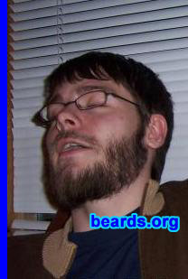 R.T.
Bearded since: 2006.  I am an occasional or seasonal beard grower.

Comments:
Sometimes I just feel like not cutting my hair or shaving no matter what others think or do. I am at the moment growing a beard and am planing on a chin curtain. The last time I had a full beard it was awesome. It felt so natural and good. I shaved on my father's (in law) 60th birthday. And it didn't feel good any more.

How do I feel about my beard?  It's okay.  I would like it to be thicker and maybe a little darker, but for me it's all about being comfortable and not caring what other people think. My girlfriend hates it.
Keywords: full_beard