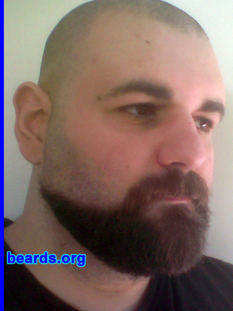 Andrew
Bearded since: 1997. I am a dedicated, permanent beard grower.

Comments:
I started growing my beard basically because I didn't like the general look of my smooth face, but I have always liked any kind of facial hair also on other persons. My grandfathers used to wear a beard and so did my father and my uncles, each one in a typical way that best fit their faces. I started with a simple goatee with no mustache, and experimented with an untrimmed long beard, but finally chose a trimmed full beard: usually with the mustache longer than the rest of the beard. Do you think it fits me well?

How do I feel about my beard? I am happy about my beard because it always gains me some appreciation from people I meet for the first time, who usually say: "Wow, nice beard!".
Keywords: goatee_mustache
