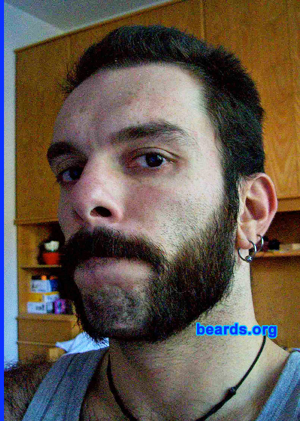 Andrea
Bearded since: 2004.  I am an experimental beard grower.

Comments:
I grew my beard because I can.  I just do it. And among the others, I like so much the friendly mutton chops. 

How do I feel about my beard?  It's the true me and even more masculine than what I am yet. Without it I'd just feel naked.
Keywords: mutton_chops