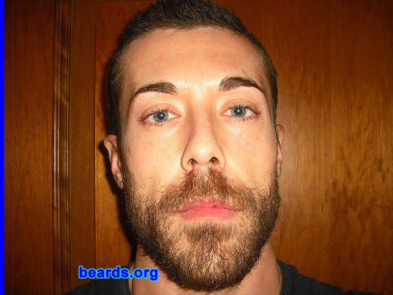 Daniel
Bearded since: 2009.  I am an experimental beard grower.

Comments:
I grew my beard because I never had before and it's time to try.  Not one guy is bearded in my place and I want to be the first one with a long, wild beard.

How do I feel about my beard? I like to have a beard, but I don't like it very much because it's not very long and thick. I think I just have to wait a couple of months.
Keywords: full_beard