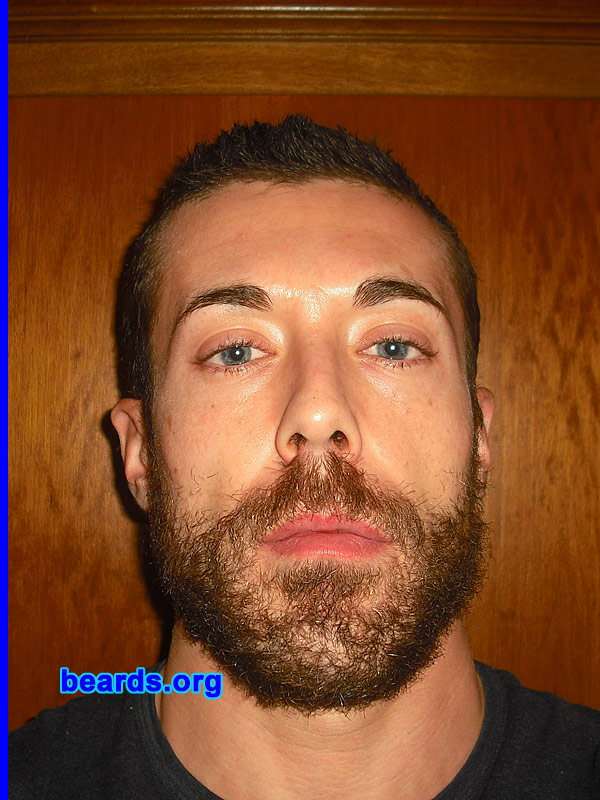 Daniel
Bearded since: 2009.  I am an experimental beard grower.

Comments:
I grew my beard because I never had before and it's time to try.  Not one guy is bearded in my place and I want to be the first one with a long, wild beard.

How do I feel about my beard? I like to have a beard, but I don't like it very much because it's not very long and thick. I think I just have to wait a couple of months.
Keywords: full_beard