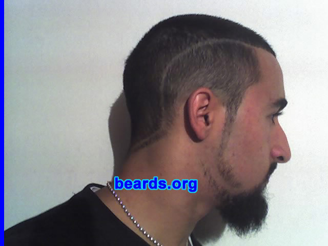 Francesco M.
Bearded since: 2004.  I am an experimental beard grower.

Comments:
I grew my beard because I like changing my look.

How do I feel about my beard? Wonderful!! But sometimes it's a real pain in the neck.
Keywords: goatee_mustache