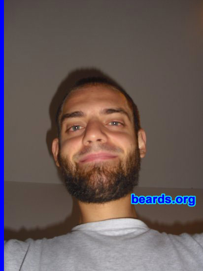 Francesco
Bearded since: 2008.  I am an experimental beard grower.

Comments:
I grew my beard because I can do it, it's fun, and everyone tells me I have to cut it.
Keywords: chin_curtain