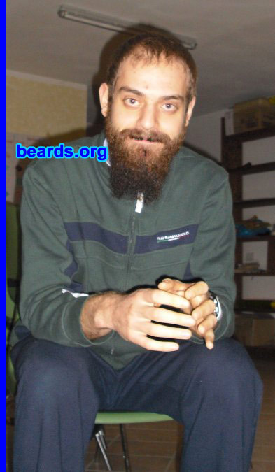 Francesco
Bearded since: 2008.  I am an experimental beard grower.

Comments:
I grew my beard because I can do it, it's fun, and everyone tells me I have to cut it.
Keywords: full_beard