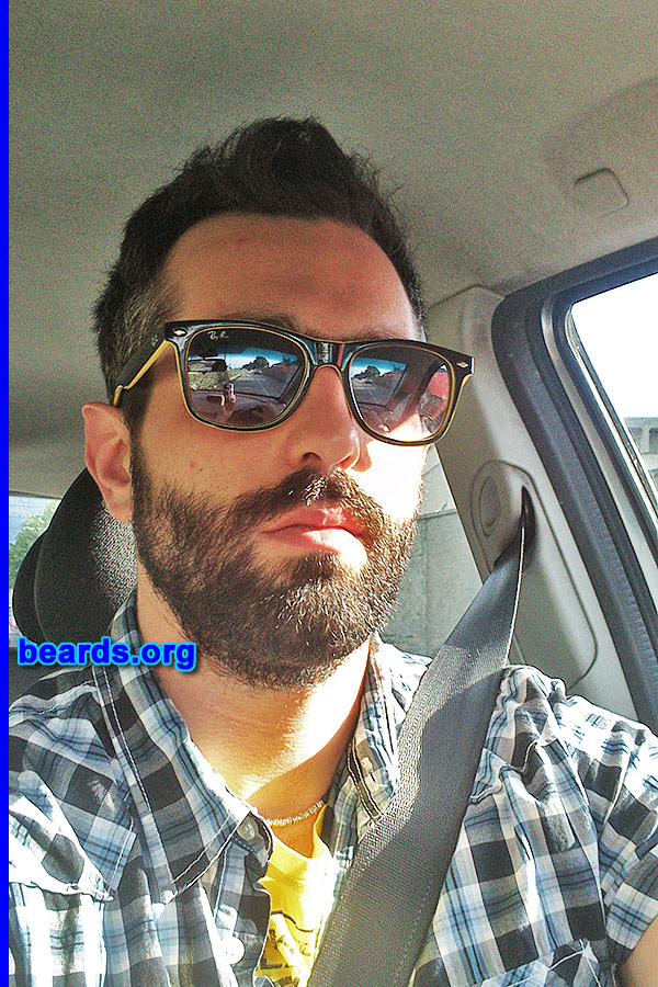 Fabio
Bearded since: 2012.  I am a dedicated, permanent beard grower.

Comments:
Why did I grow my beard?  It's cool.

How do I feel about my beard? It's a part of me.
Keywords: full_beard