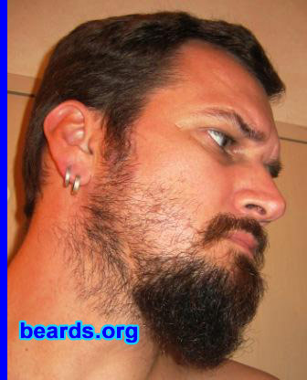 Karl
Bearded since: 2008. I am an experimental beard grower.

Comments:
I grew my beard:
1. to be different than the masses.
2. just retired from the service and this is first opportunity

How do I feel about my beard? In this photo, the beard is six months in now and doing good.
Keywords: full_beard