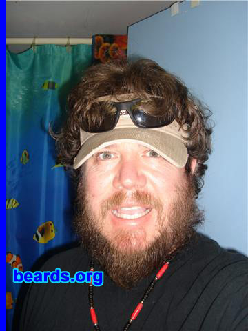 Tim
Bearded since: 2009.  I am an experimental beard grower.

Comments;
I grew my beard because I wanted a change in my life after serving twenty-one years in the Navy.

How do I feel about my beard?  Loving it. However, everyone tells me I need to shave. Korean girls don't like beards!
Keywords: full_beard