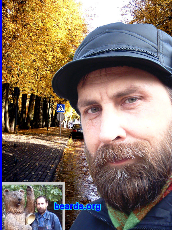 Janis Berzins
Bearded since: 1988. I am a dedicated, permanent beard grower.

Comments:
I grew my beard because I always wanted to have a beard.

I love having a beard.
Keywords: full_beard