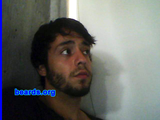 Bernardo
Bearded since: 2010.  I am an experimental beard grower.

Comments:
I grew my beard 'cause I feel free!!! :D

How do I feel about my beard?  Looks nice!!
Keywords: full_beard