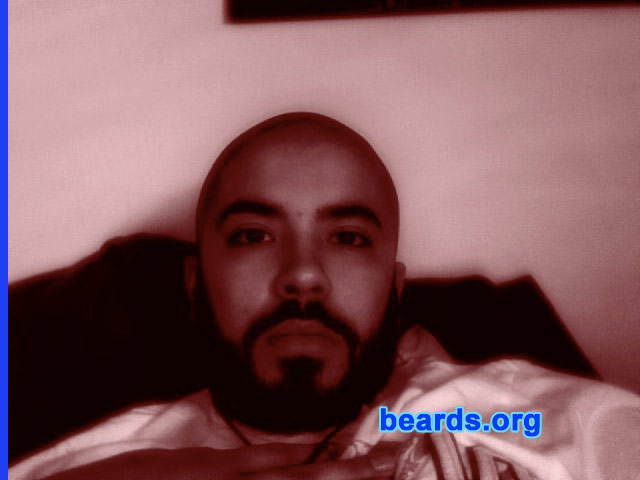 David
Bearded since: 2004.  I am an experimental beard grower.

Comments:
I grew my beard to change it up a little.

How do I feel about my beard?  I love it.  But I sometimes get mixed opinions from others.
Keywords: full_beard