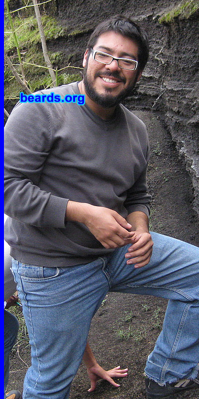IvÃ¡n
Bearded since: 2003. I am a dedicated, permanent beard grower.

Comments:
I am used to growing my beard following the seasons,
shaving it one time a year as spring ritual; short and medium at summer and autumn; long in winter.

How do I feel about my beard?  Great!  It's a way to feel the earth's cycles on me.
Keywords: full_beard